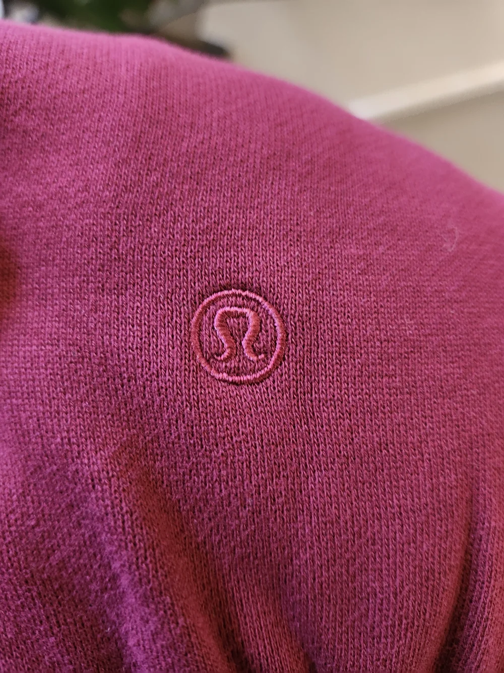 NWT lululemon Scuba Long-Sleeve Dress Deep Luxe Burgundy Sweatshirt Dress Size 4